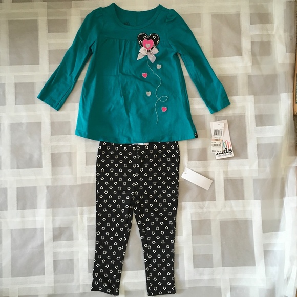 Headquarters baby girl 2 piece set size 2T. - Picture 3 of 10